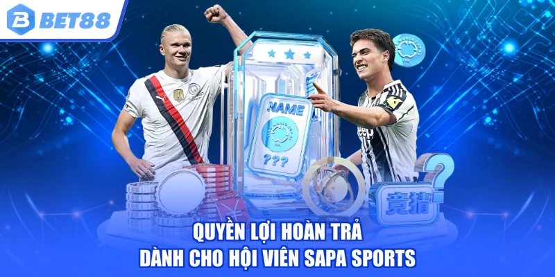 Quyền lợi hoàn trả dành cho hội viên Sapa Sports
