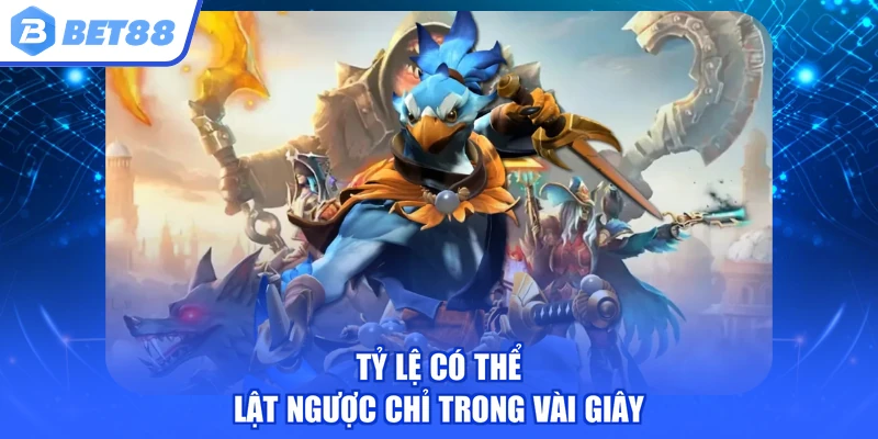 Tỷ lệ có thể lật ngược chỉ trong vài giây