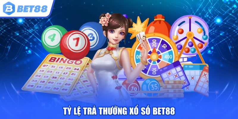 Tỷ lệ trả thưởng xổ số BET88